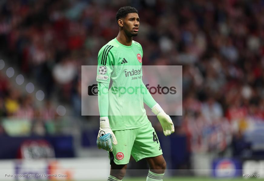 Atletico Madrid, Eintracht Frankfurt, CL, Champions League, UEFA Champions League, UEFA, Voetball, Sport, Le Football, Germany, Futbol, Fotball, Fussball, Deutschland, DFL, DFB, Calcio, 2025/26, Saison 2025/2026 - Bild-ID: 1063103