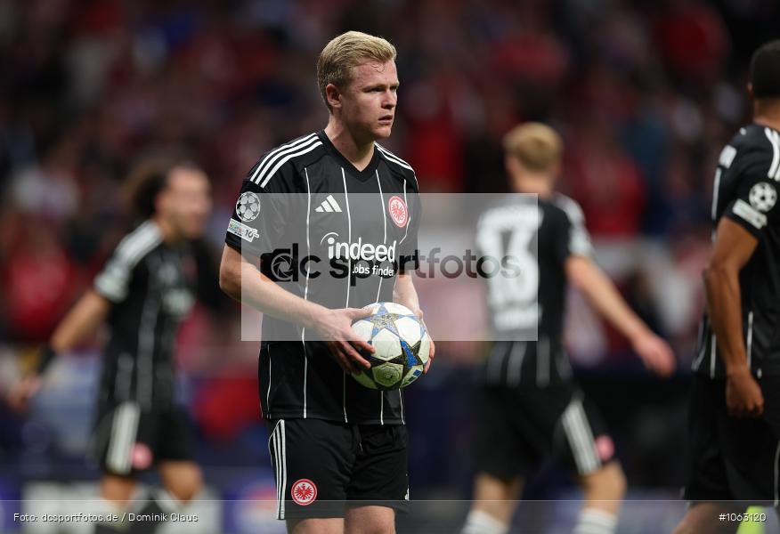 Atletico Madrid, Eintracht Frankfurt, CL, Champions League, UEFA Champions League, UEFA, Voetball, Sport, Le Football, Germany, Futbol, Fotball, Fussball, Deutschland, DFL, DFB, Calcio, 2025/26, Saison 2025/2026 - Bild-ID: 1063120
