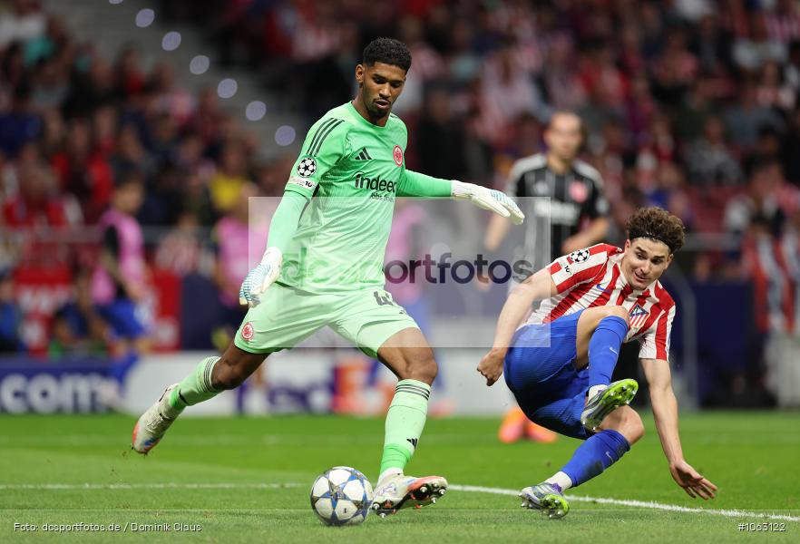 Atletico Madrid, Eintracht Frankfurt, CL, Champions League, UEFA Champions League, UEFA, Voetball, Sport, Le Football, Germany, Futbol, Fotball, Fussball, Deutschland, DFL, DFB, Calcio, 2025/26, Saison 2025/2026 - Bild-ID: 1063122