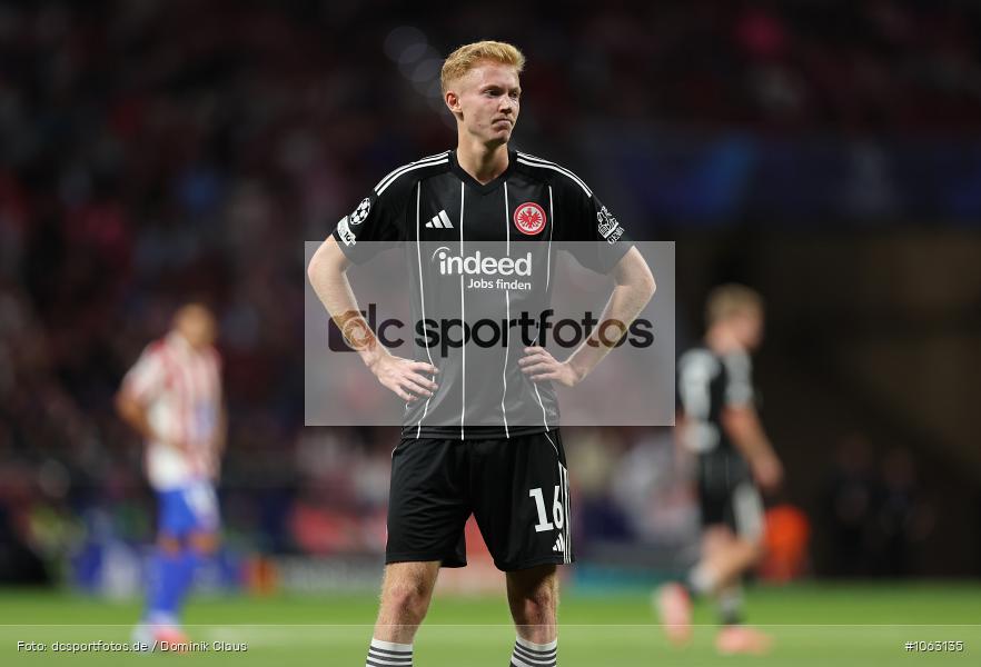 Atletico Madrid, Eintracht Frankfurt, CL, Champions League, UEFA Champions League, UEFA, Voetball, Sport, Le Football, Germany, Futbol, Fotball, Fussball, Deutschland, DFL, DFB, Calcio, 2025/26, Saison 2025/2026 - Bild-ID: 1063135