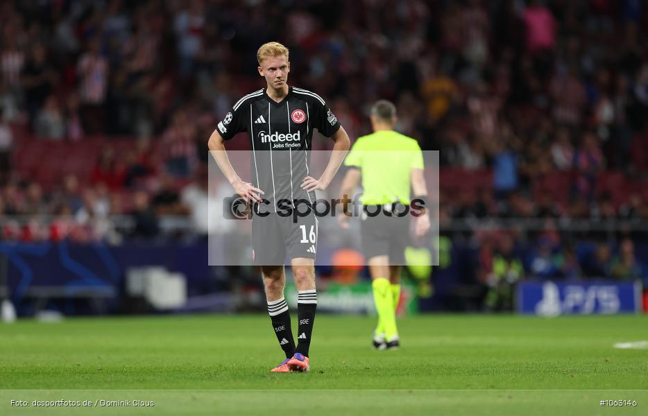 Atletico Madrid, Eintracht Frankfurt, CL, Champions League, UEFA Champions League, UEFA, Voetball, Sport, Le Football, Germany, Futbol, Fotball, Fussball, Deutschland, DFL, DFB, Calcio, 2025/26, Saison 2025/2026 - Bild-ID: 1063146