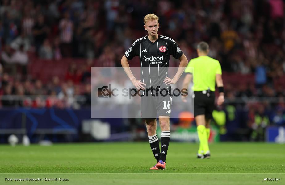Atletico Madrid, Eintracht Frankfurt, CL, Champions League, UEFA Champions League, UEFA, Voetball, Sport, Le Football, Germany, Futbol, Fotball, Fussball, Deutschland, DFL, DFB, Calcio, 2025/26, Saison 2025/2026 - Bild-ID: 1063147
