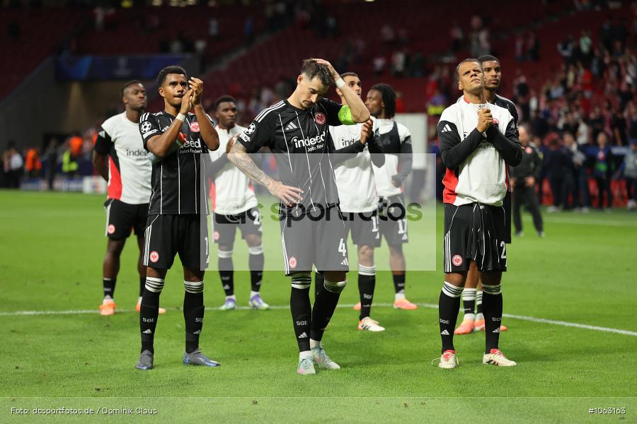 Atletico Madrid, Eintracht Frankfurt, CL, Champions League, UEFA Champions League, UEFA, Voetball, Sport, Le Football, Germany, Futbol, Fotball, Fussball, Deutschland, DFL, DFB, Calcio, 2025/26, Saison 2025/2026 - Bild-ID: 1063163