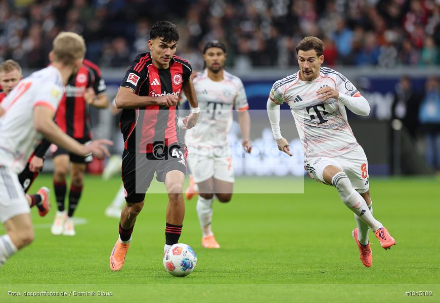 FC Bayern München, Eintracht Frankfurt, Bundesliga, Voetball, Sport, Le Football, Germany, Futbol, Fotball, Fussball, Deutschland, DFL, DFB, Calcio, 2025/26, Saison 2025/2026 - Bild-ID: 1063182
