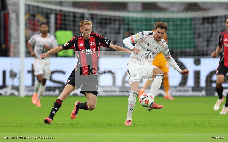 FC Bayern München, Eintracht Frankfurt, Bundesliga, Voetball, Sport, Le Football, Germany, Futbol, Fotball, Fussball, Deutschland, DFL, DFB, Calcio, 2025/26, Saison 2025/2026 - Bild-ID: 1063188