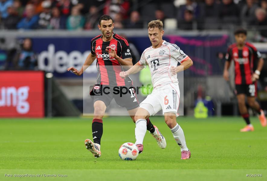 FC Bayern München, Eintracht Frankfurt, Bundesliga, Voetball, Sport, Le Football, Germany, Futbol, Fotball, Fussball, Deutschland, DFL, DFB, Calcio, 2025/26, Saison 2025/2026 - Bild-ID: 1063194