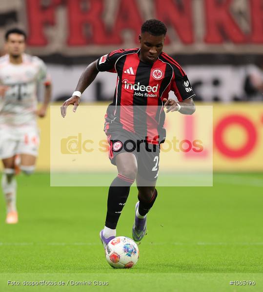 FC Bayern München, Eintracht Frankfurt, Bundesliga, Voetball, Sport, Le Football, Germany, Futbol, Fotball, Fussball, Deutschland, DFL, DFB, Calcio, 2025/26, Saison 2025/2026 - Bild-ID: 1063196