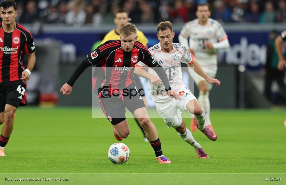 FC Bayern München, Eintracht Frankfurt, Bundesliga, Voetball, Sport, Le Football, Germany, Futbol, Fotball, Fussball, Deutschland, DFL, DFB, Calcio, 2025/26, Saison 2025/2026 - Bild-ID: 1063211