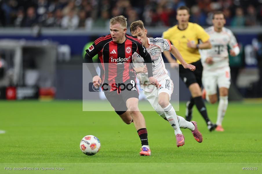 FC Bayern München, Eintracht Frankfurt, Bundesliga, Voetball, Sport, Le Football, Germany, Futbol, Fotball, Fussball, Deutschland, DFL, DFB, Calcio, 2025/26, Saison 2025/2026 - Bild-ID: 1063213