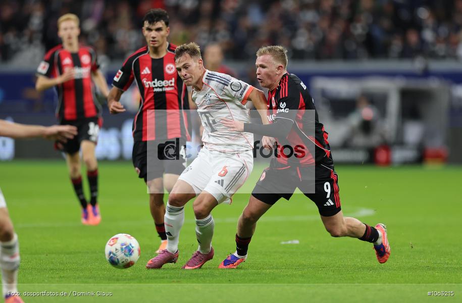 FC Bayern München, Eintracht Frankfurt, Bundesliga, Voetball, Sport, Le Football, Germany, Futbol, Fotball, Fussball, Deutschland, DFL, DFB, Calcio, 2025/26, Saison 2025/2026 - Bild-ID: 1063215