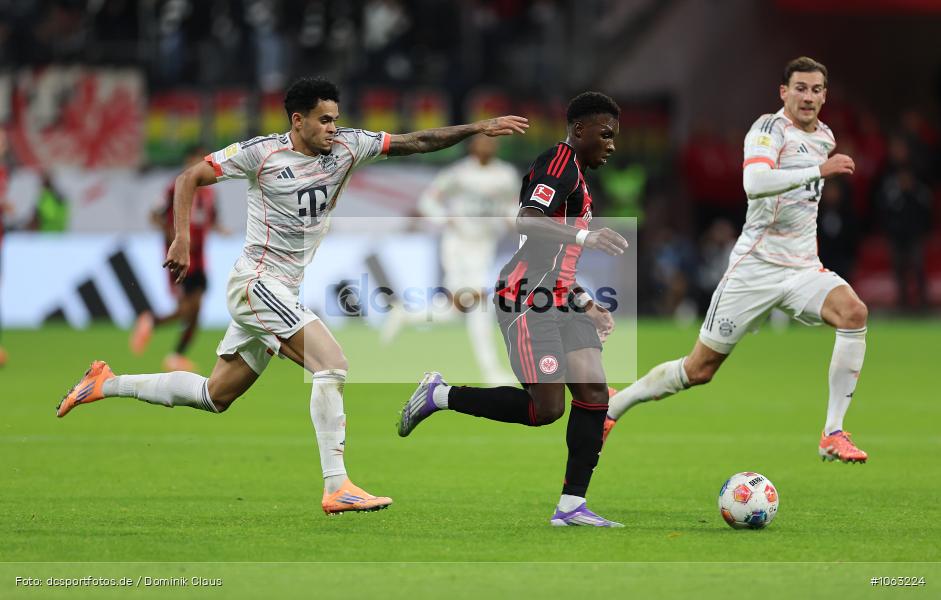FC Bayern München, Eintracht Frankfurt, Bundesliga, Voetball, Sport, Le Football, Germany, Futbol, Fotball, Fussball, Deutschland, DFL, DFB, Calcio, 2025/26, Saison 2025/2026 - Bild-ID: 1063224
