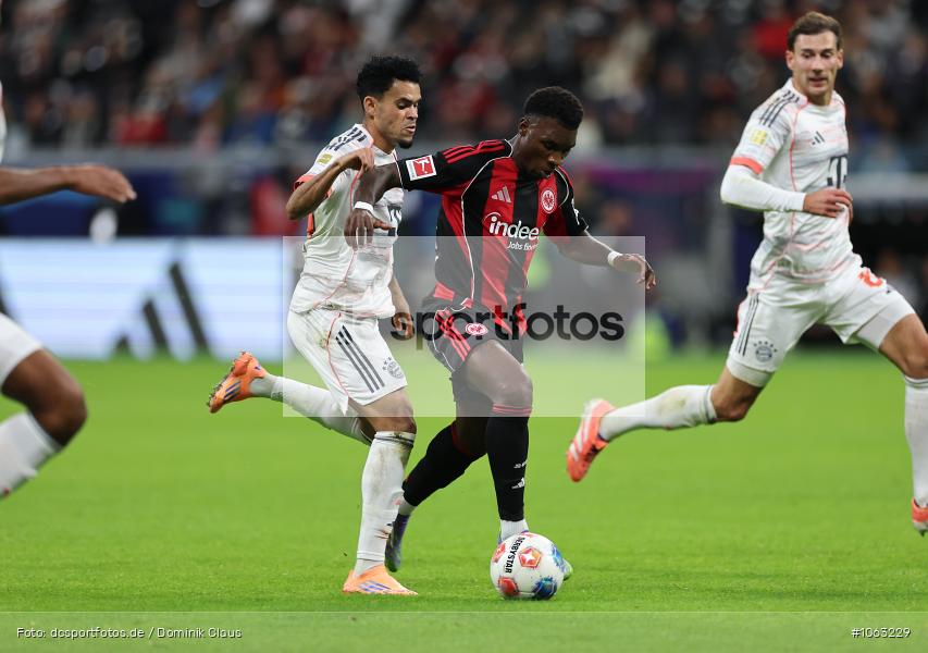 FC Bayern München, Eintracht Frankfurt, Bundesliga, Voetball, Sport, Le Football, Germany, Futbol, Fotball, Fussball, Deutschland, DFL, DFB, Calcio, 2025/26, Saison 2025/2026 - Bild-ID: 1063229