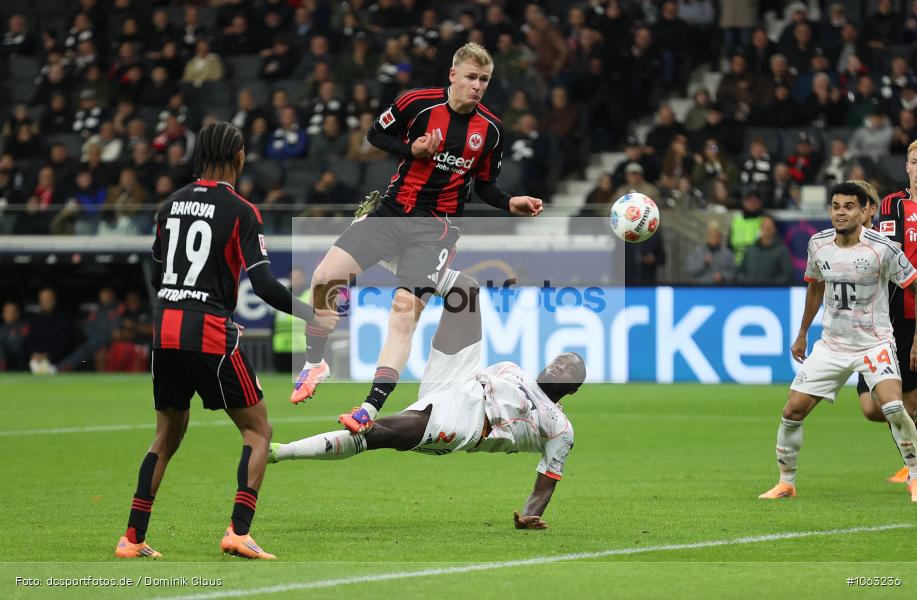 FC Bayern München, Eintracht Frankfurt, Bundesliga, Voetball, Sport, Le Football, Germany, Futbol, Fotball, Fussball, Deutschland, DFL, DFB, Calcio, 2025/26, Saison 2025/2026 - Bild-ID: 1063236