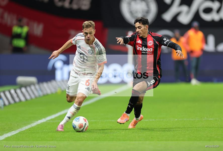 FC Bayern München, Eintracht Frankfurt, Bundesliga, Voetball, Sport, Le Football, Germany, Futbol, Fotball, Fussball, Deutschland, DFL, DFB, Calcio, 2025/26, Saison 2025/2026 - Bild-ID: 1063259