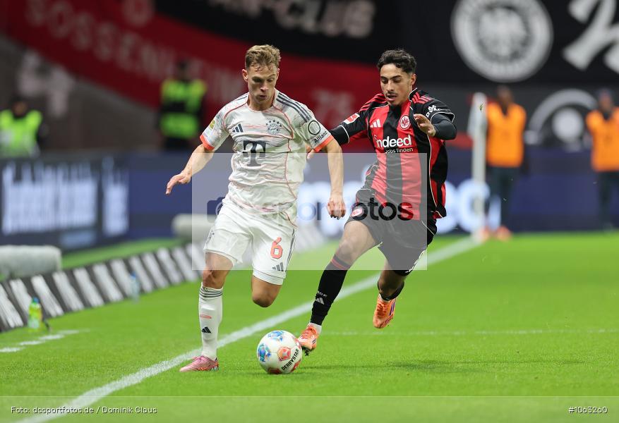 FC Bayern München, Eintracht Frankfurt, Bundesliga, Voetball, Sport, Le Football, Germany, Futbol, Fotball, Fussball, Deutschland, DFL, DFB, Calcio, 2025/26, Saison 2025/2026 - Bild-ID: 1063260