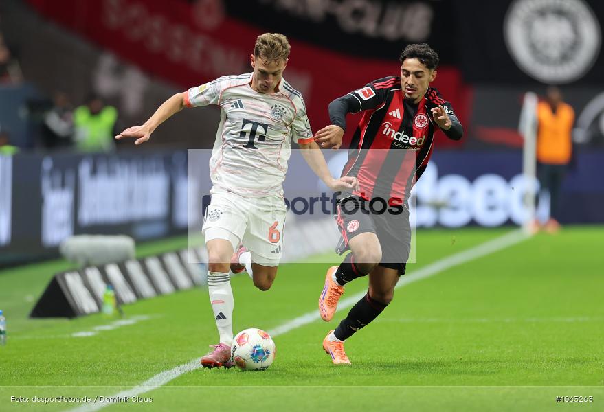 FC Bayern München, Eintracht Frankfurt, Bundesliga, Voetball, Sport, Le Football, Germany, Futbol, Fotball, Fussball, Deutschland, DFL, DFB, Calcio, 2025/26, Saison 2025/2026 - Bild-ID: 1063263
