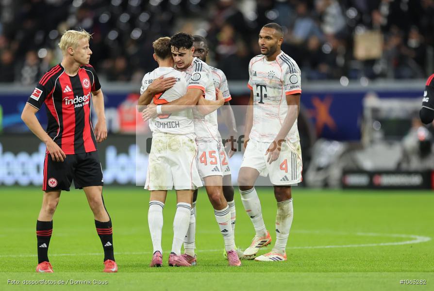 FC Bayern München, Eintracht Frankfurt, Bundesliga, Voetball, Sport, Le Football, Germany, Futbol, Fotball, Fussball, Deutschland, DFL, DFB, Calcio, 2025/26, Saison 2025/2026 - Bild-ID: 1063282