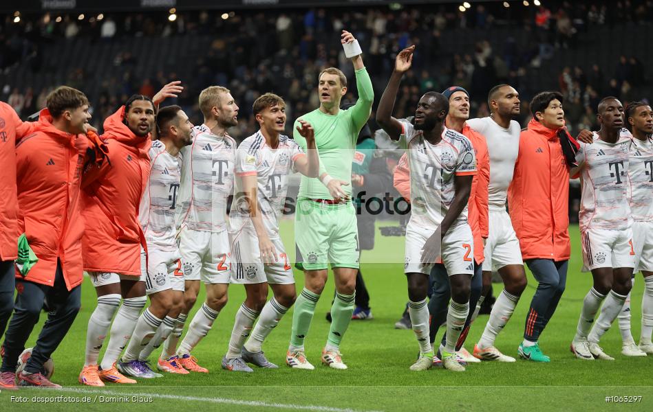 FC Bayern München, Eintracht Frankfurt, Bundesliga, Voetball, Sport, Le Football, Germany, Futbol, Fotball, Fussball, Deutschland, DFL, DFB, Calcio, 2025/26, Saison 2025/2026 - Bild-ID: 1063297