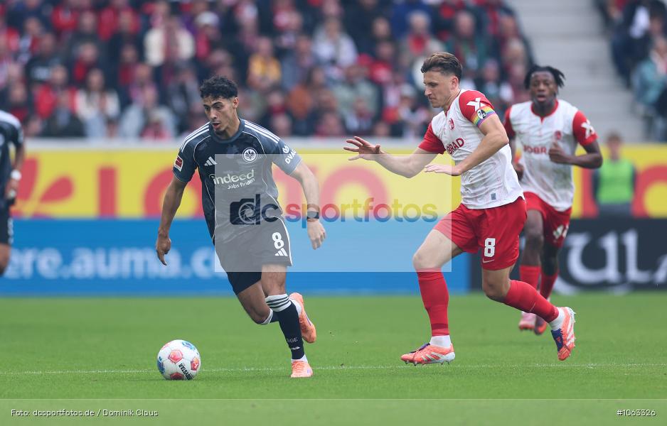 Eintracht Frankfurt, SC Freiburg, 1. Bundesliga, Bundesliga, Voetball, Sport, Le Football, Germany, Futbol, Fotball, Fussball, Deutschland, DFL, DFB, Calcio, 2025/26, Saison 2025/2026 - Bild-ID: 1063326