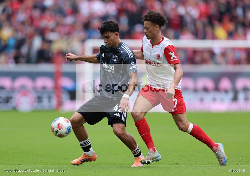Eintracht Frankfurt, SC Freiburg, 1. Bundesliga, Bundesliga, Voetball, Sport, Le Football, Germany, Futbol, Fotball, Fussball, Deutschland, DFL, DFB, Calcio, 2025/26, Saison 2025/2026 - Bild-ID: 1063368