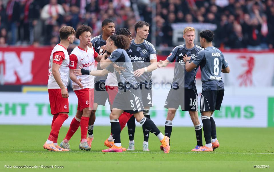 Eintracht Frankfurt, SC Freiburg, 1. Bundesliga, Bundesliga, Voetball, Sport, Le Football, Germany, Futbol, Fotball, Fussball, Deutschland, DFL, DFB, Calcio, 2025/26, Saison 2025/2026 - Bild-ID: 1063394