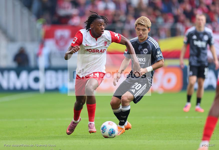 Eintracht Frankfurt, SC Freiburg, 1. Bundesliga, Bundesliga, Voetball, Sport, Le Football, Germany, Futbol, Fotball, Fussball, Deutschland, DFL, DFB, Calcio, 2025/26, Saison 2025/2026 - Bild-ID: 1063397