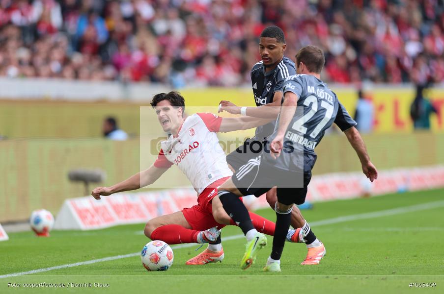 Eintracht Frankfurt, SC Freiburg, 1. Bundesliga, Bundesliga, Voetball, Sport, Le Football, Germany, Futbol, Fotball, Fussball, Deutschland, DFL, DFB, Calcio, 2025/26, Saison 2025/2026 - Bild-ID: 1063409