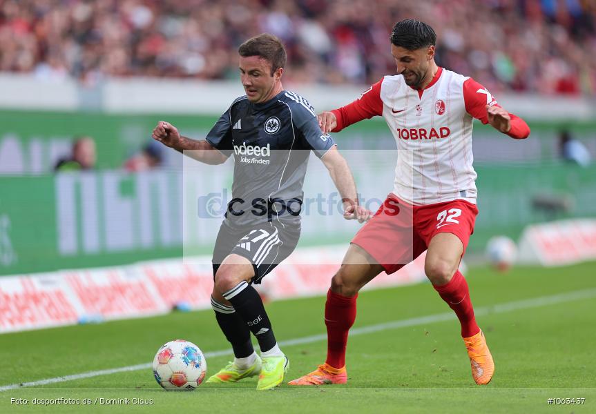 Eintracht Frankfurt, SC Freiburg, 1. Bundesliga, Bundesliga, Voetball, Sport, Le Football, Germany, Futbol, Fotball, Fussball, Deutschland, DFL, DFB, Calcio, 2025/26, Saison 2025/2026 - Bild-ID: 1063437