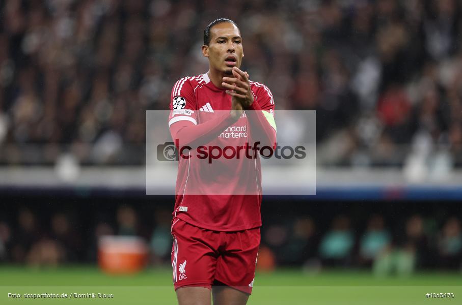 Liverpool FC, Eintracht Frankfurt, CL, Champions League, UEFA Champions League, UEFA, Voetball, Sport, Le Football, Germany, Futbol, Fotball, Fussball, Deutschland, DFL, DFB, Calcio, 2025/26, Saison 2025/2026 - Bild-ID: 1063470