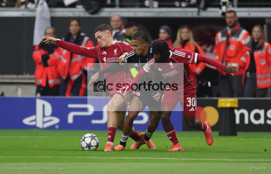 Liverpool FC, Eintracht Frankfurt, CL, Champions League, UEFA Champions League, UEFA, Voetball, Sport, Le Football, Germany, Futbol, Fotball, Fussball, Deutschland, DFL, DFB, Calcio, 2025/26, Saison 2025/2026 - Bild-ID: 1063479