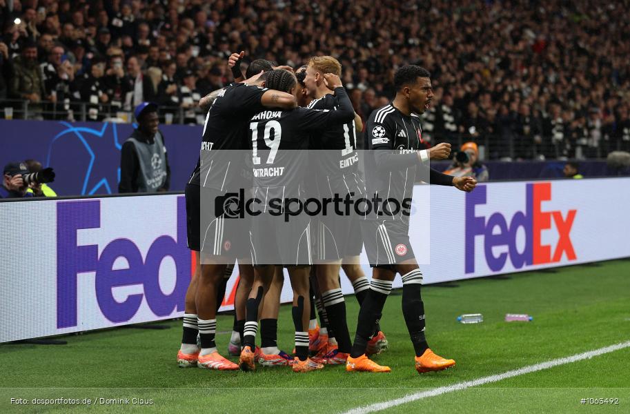 Liverpool FC, Eintracht Frankfurt, CL, Champions League, UEFA Champions League, UEFA, Voetball, Sport, Le Football, Germany, Futbol, Fotball, Fussball, Deutschland, DFL, DFB, Calcio, 2025/26, Saison 2025/2026 - Bild-ID: 1063492