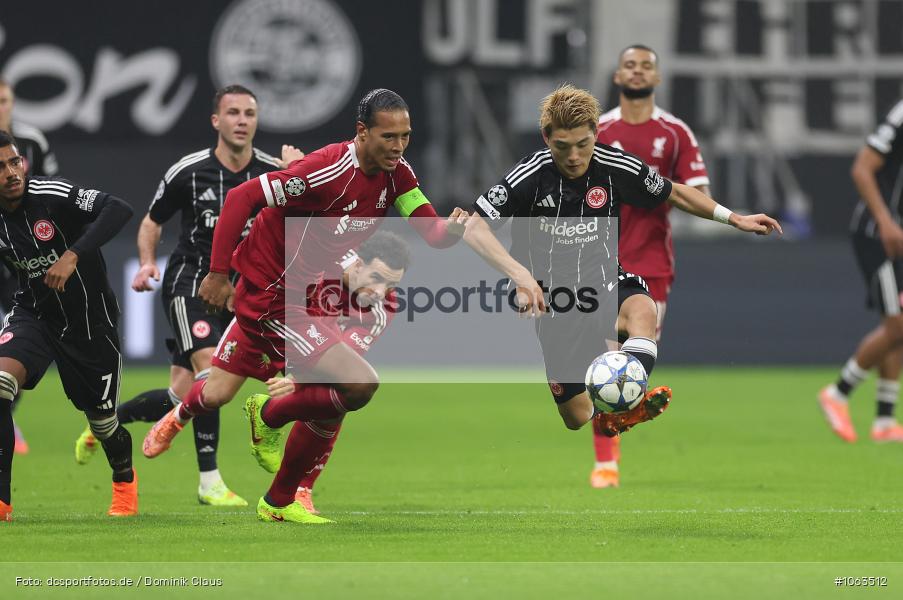 Liverpool FC, Eintracht Frankfurt, CL, Champions League, UEFA Champions League, UEFA, Voetball, Sport, Le Football, Germany, Futbol, Fotball, Fussball, Deutschland, DFL, DFB, Calcio, 2025/26, Saison 2025/2026 - Bild-ID: 1063512
