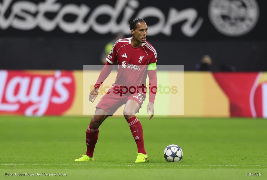 Liverpool FC, Eintracht Frankfurt, CL, Champions League, UEFA Champions League, UEFA, Voetball, Sport, Le Football, Germany, Futbol, Fotball, Fussball, Deutschland, DFL, DFB, Calcio, 2025/26, Saison 2025/2026 - Bild-ID: 1063516