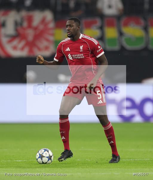 Liverpool FC, Eintracht Frankfurt, CL, Champions League, UEFA Champions League, UEFA, Voetball, Sport, Le Football, Germany, Futbol, Fotball, Fussball, Deutschland, DFL, DFB, Calcio, 2025/26, Saison 2025/2026 - Bild-ID: 1063517