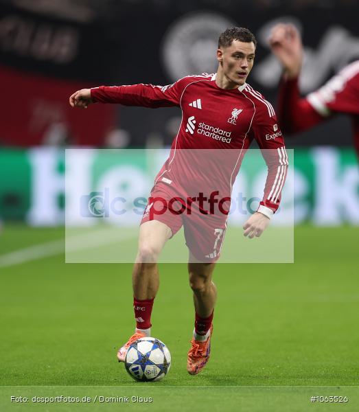 Liverpool FC, Eintracht Frankfurt, CL, Champions League, UEFA Champions League, UEFA, Voetball, Sport, Le Football, Germany, Futbol, Fotball, Fussball, Deutschland, DFL, DFB, Calcio, 2025/26, Saison 2025/2026 - Bild-ID: 1063526