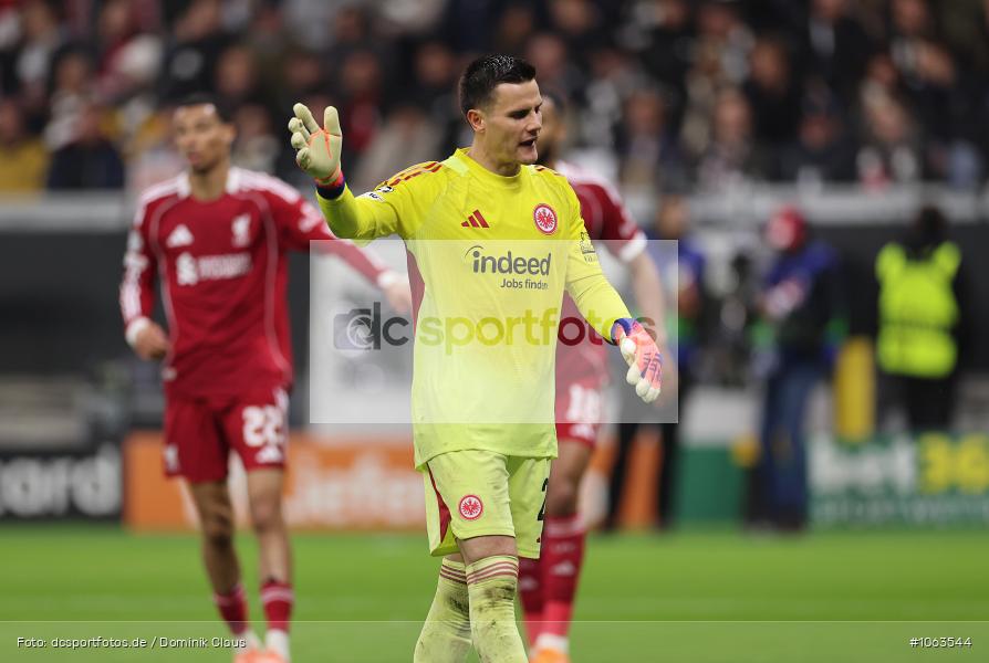 Liverpool FC, Eintracht Frankfurt, CL, Champions League, UEFA Champions League, UEFA, Voetball, Sport, Le Football, Germany, Futbol, Fotball, Fussball, Deutschland, DFL, DFB, Calcio, 2025/26, Saison 2025/2026 - Bild-ID: 1063544