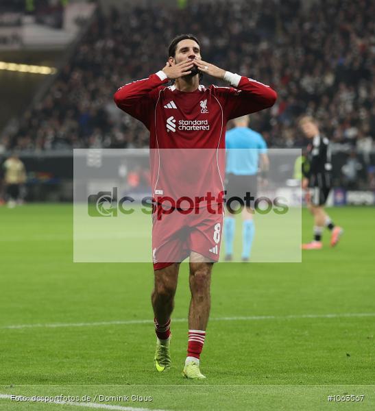 Liverpool FC, Eintracht Frankfurt, CL, Champions League, UEFA Champions League, UEFA, Voetball, Sport, Le Football, Germany, Futbol, Fotball, Fussball, Deutschland, DFL, DFB, Calcio, 2025/26, Saison 2025/2026 - Bild-ID: 1063567