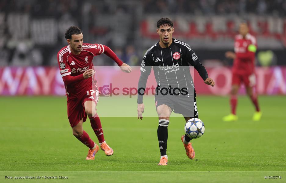 Liverpool FC, Eintracht Frankfurt, CL, Champions League, UEFA Champions League, UEFA, Voetball, Sport, Le Football, Germany, Futbol, Fotball, Fussball, Deutschland, DFL, DFB, Calcio, 2025/26, Saison 2025/2026 - Bild-ID: 1063578