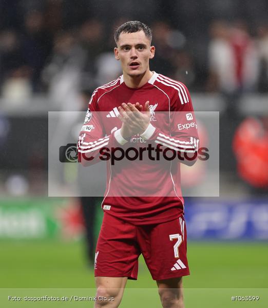 Liverpool FC, Eintracht Frankfurt, CL, Champions League, UEFA Champions League, UEFA, Voetball, Sport, Le Football, Germany, Futbol, Fotball, Fussball, Deutschland, DFL, DFB, Calcio, 2025/26, Saison 2025/2026 - Bild-ID: 1063599