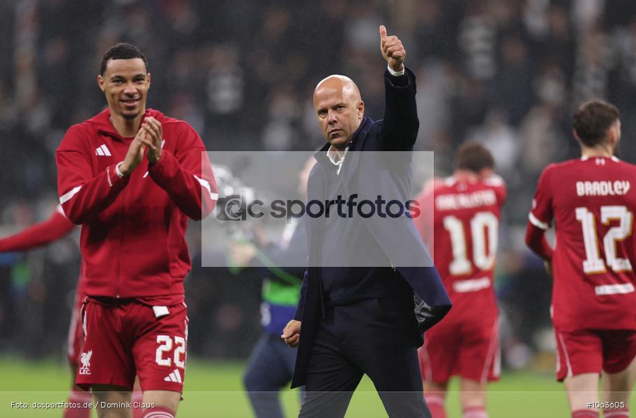 Liverpool FC, Eintracht Frankfurt, CL, Champions League, UEFA Champions League, UEFA, Voetball, Sport, Le Football, Germany, Futbol, Fotball, Fussball, Deutschland, DFL, DFB, Calcio, 2025/26, Saison 2025/2026 - Bild-ID: 1063605