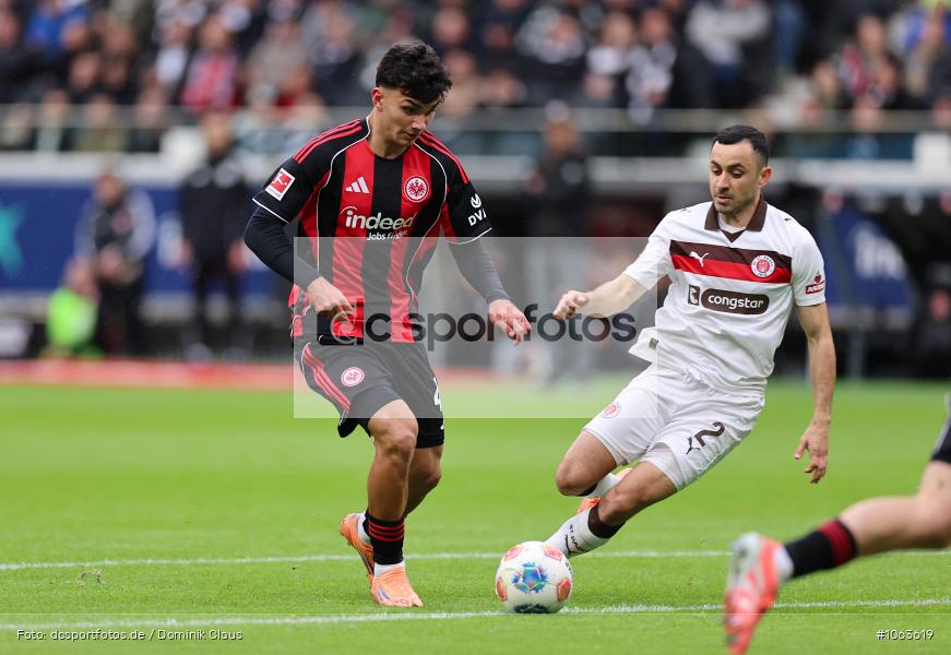 FC St. Pauli, Eintracht Frankfurt, Bundesliga, Voetball, Sport, Le Football, Germany, Futbol, Fotball, Fussball, Deutschland, DFL, DFB, Calcio, 2025/26, Saison 2025/2026 - Bild-ID: 1063619