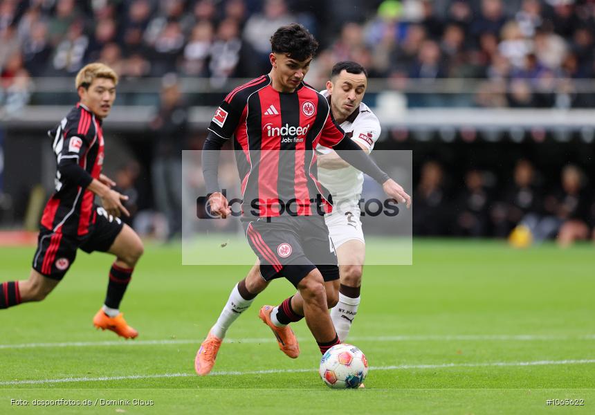 FC St. Pauli, Eintracht Frankfurt, Bundesliga, Voetball, Sport, Le Football, Germany, Futbol, Fotball, Fussball, Deutschland, DFL, DFB, Calcio, 2025/26, Saison 2025/2026 - Bild-ID: 1063622