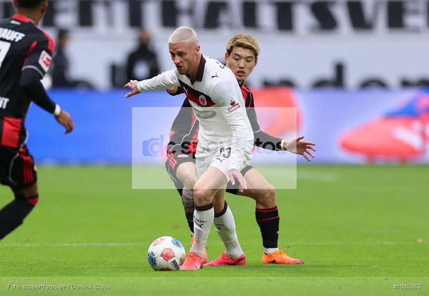 FC St. Pauli, Eintracht Frankfurt, Bundesliga, Voetball, Sport, Le Football, Germany, Futbol, Fotball, Fussball, Deutschland, DFL, DFB, Calcio, 2025/26, Saison 2025/2026 - Bild-ID: 1063633