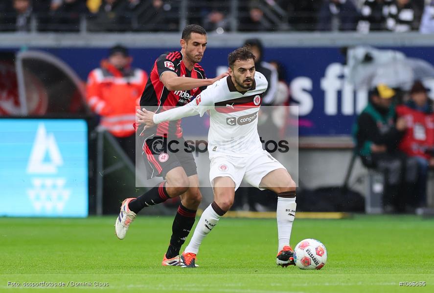 FC St. Pauli, Eintracht Frankfurt, Bundesliga, Voetball, Sport, Le Football, Germany, Futbol, Fotball, Fussball, Deutschland, DFL, DFB, Calcio, 2025/26, Saison 2025/2026 - Bild-ID: 1063635