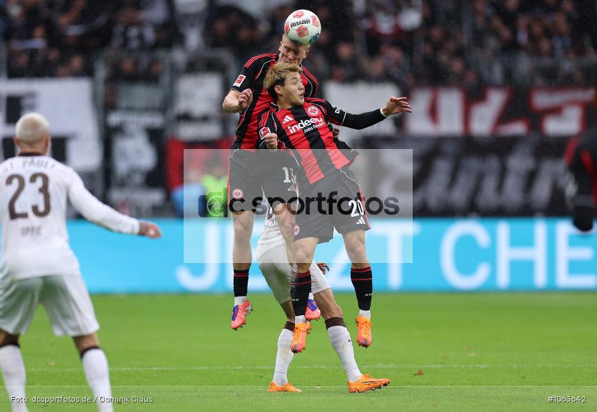 FC St. Pauli, Eintracht Frankfurt, Bundesliga, Voetball, Sport, Le Football, Germany, Futbol, Fotball, Fussball, Deutschland, DFL, DFB, Calcio, 2025/26, Saison 2025/2026 - Bild-ID: 1063642