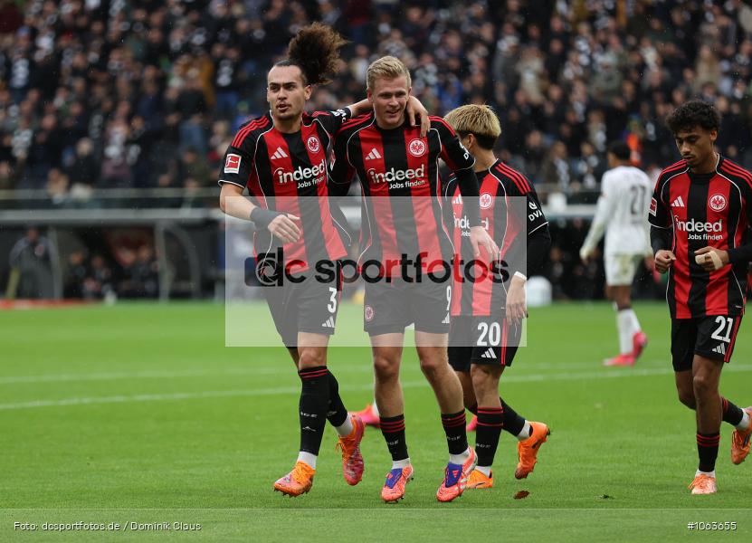 FC St. Pauli, Eintracht Frankfurt, Bundesliga, Voetball, Sport, Le Football, Germany, Futbol, Fotball, Fussball, Deutschland, DFL, DFB, Calcio, 2025/26, Saison 2025/2026 - Bild-ID: 1063655