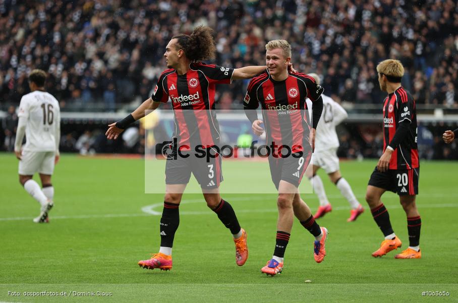 FC St. Pauli, Eintracht Frankfurt, Bundesliga, Voetball, Sport, Le Football, Germany, Futbol, Fotball, Fussball, Deutschland, DFL, DFB, Calcio, 2025/26, Saison 2025/2026 - Bild-ID: 1063656