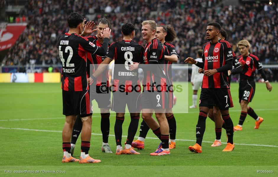 FC St. Pauli, Eintracht Frankfurt, Bundesliga, Voetball, Sport, Le Football, Germany, Futbol, Fotball, Fussball, Deutschland, DFL, DFB, Calcio, 2025/26, Saison 2025/2026 - Bild-ID: 1063663