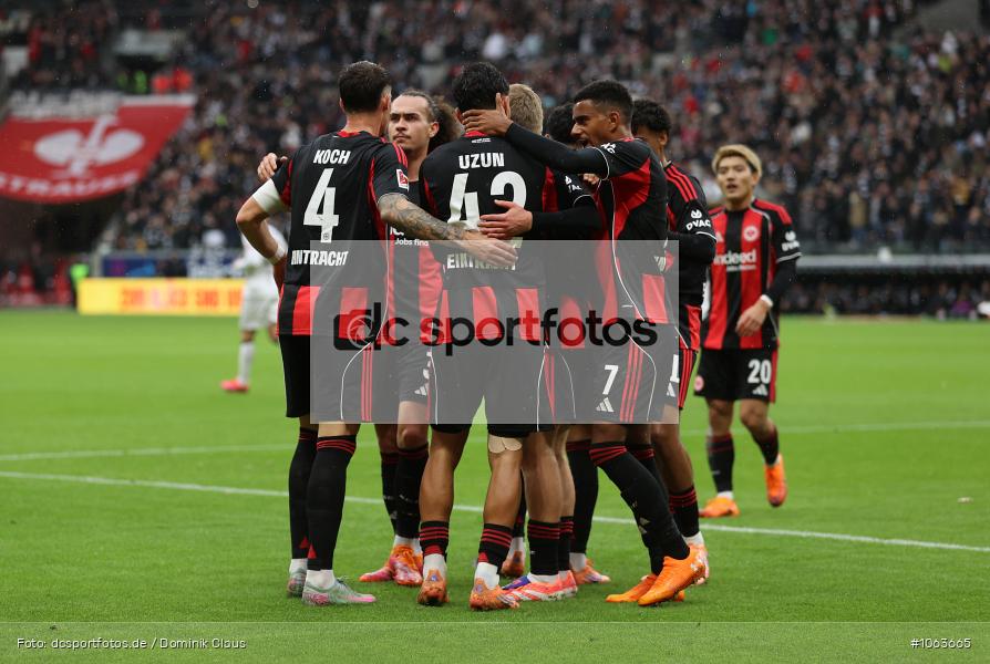 FC St. Pauli, Eintracht Frankfurt, Bundesliga, Voetball, Sport, Le Football, Germany, Futbol, Fotball, Fussball, Deutschland, DFL, DFB, Calcio, 2025/26, Saison 2025/2026 - Bild-ID: 1063665