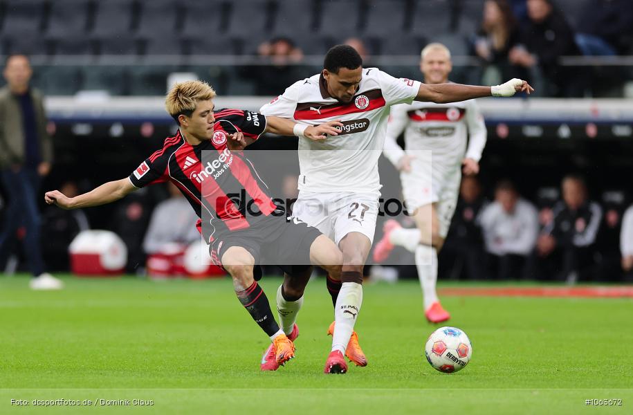 FC St. Pauli, Eintracht Frankfurt, Bundesliga, Voetball, Sport, Le Football, Germany, Futbol, Fotball, Fussball, Deutschland, DFL, DFB, Calcio, 2025/26, Saison 2025/2026 - Bild-ID: 1063672
